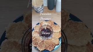 Pancakes aux Pommes healthy/Skyr et flocons d'avoine?