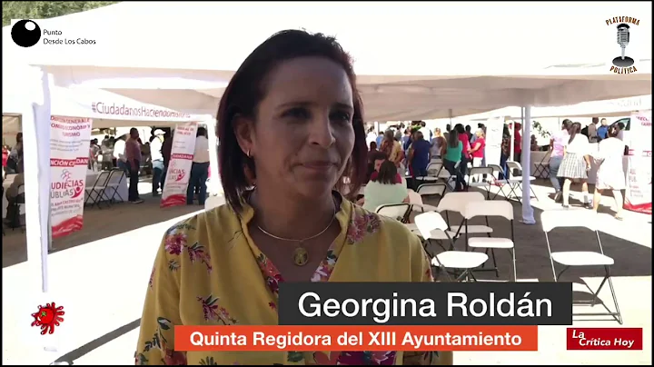 Georgina Roldn Quinta Regidora del Ayuntamiento de...