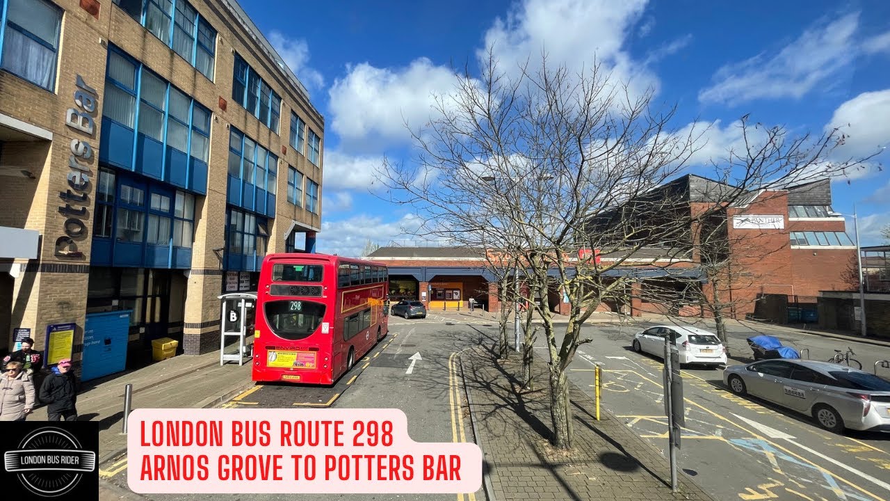 What’s going on in Potters Bar LONDON BUS 298 will get you there to see
