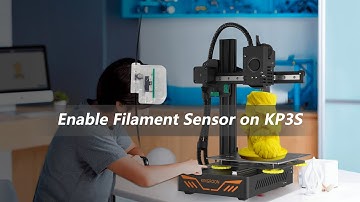 How to Add a Filament Sensor to the KINGROON KP3S 3D Printers