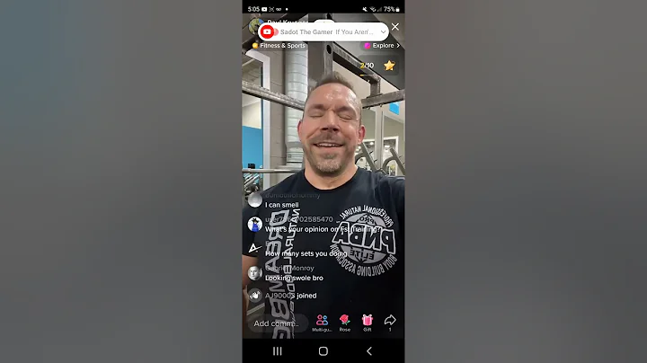 paul Krueger live on tiktok