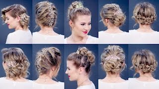 5 ELEGANT PROM HAIRSTYLES | Milabu