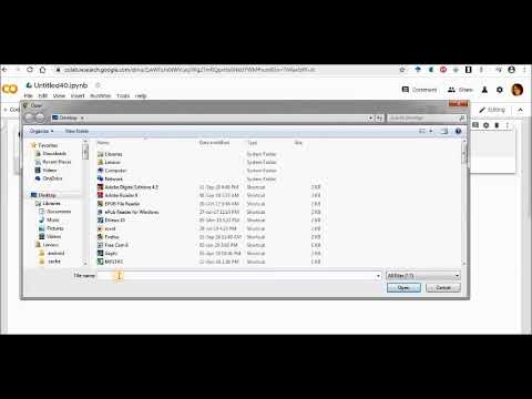 Descriptive Statistics-Steps to Add Files to Colab