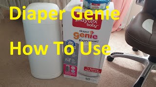 Diaper Genie How To Use and Quick Review | Babies For Noobs