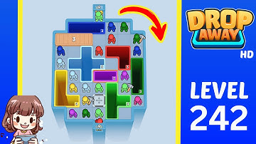Drop Away Level 242 Solution Walkthrough