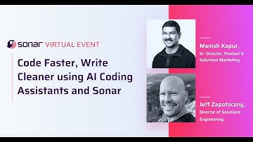 Code Faster, Write Cleaner using AI Coding Assistants and Sonar