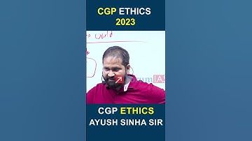 Open Orientation session : Ethics+ course for CSE 2023 by Ayush Sinha | Forum IAS #shorts #upsc