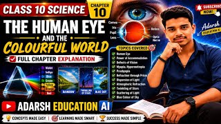 Class 10 Science Chapter 10 | Human Eye and Colourful World Full Explanation in Hindi | NCERT 2027