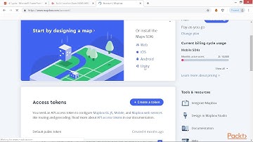 Augmented Reality projects with ARCore 1.6:  Mapbox – Setup and Introduction | packtpub.com