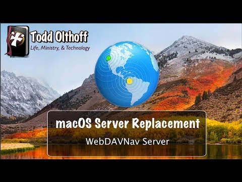 macOS Server WebDAV Replacement: WebDAVNav Server