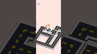 Road construction barrier game in fancade level 11 #shorts