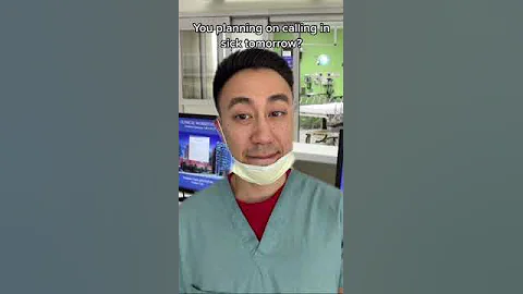 Calling in sick to work?