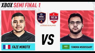 Mino7x VS Msdossary FIFA 20 FUT Cup to Semi Final