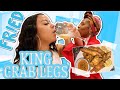 Making Fried King Crab Legs w| Kitchen Queens 👸🏾| Crissy Danielle