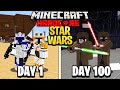 We Survived 100 Days in Star Wars on Minecraft... Here's What Happened