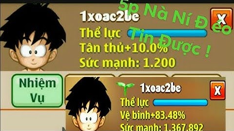 [ Ngọc Rồng Online ] Hướng dẫn Up Sức mạnh Nhanh Nhất Hiệu Quả và Thủ Thuật Trong Tàu Pảy Pảy