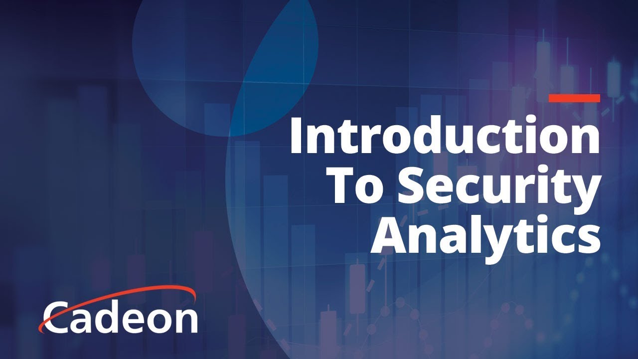 Introduction to Security Analytics - YouTube