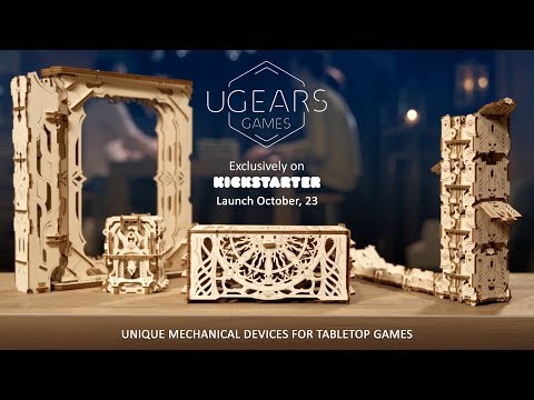 Ugears Presents Unique Mechanical Devices for Tabletop Games