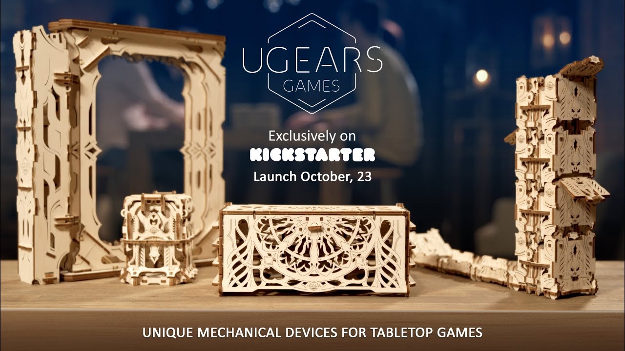 UGEARS: mechanical evolution highlights by UGEARS — Kickstarter