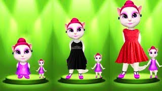 Моя Говорящая Анджела #203 Весенние платья My talking Angela УШАСТИК KIDS