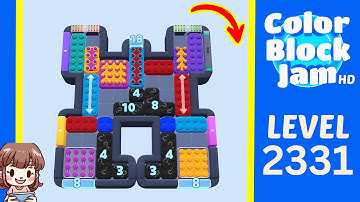 Color Block Jam Level 1422 (2331) Solution Walkthrough