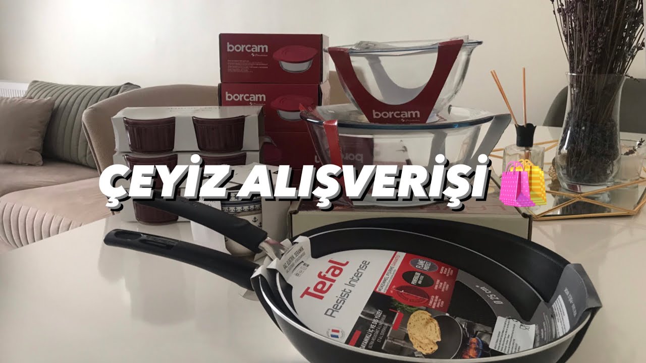 ÇEYİZ ALIŞVERİŞİ | İNDİRİMDEN ALDIKLARIM | TEFAL | MADAME COCO | BORCAM🌸