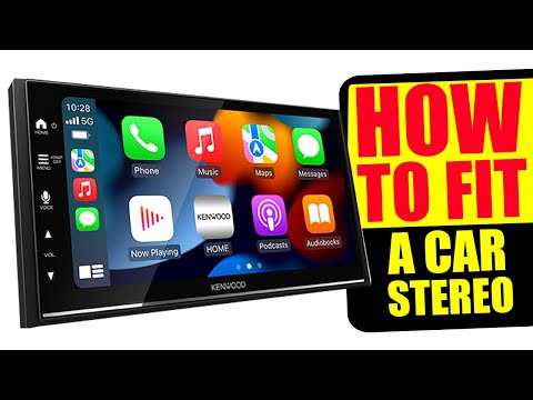 How to fit an Apple CarPlay and Android Auto Stereo | Kenwood DMX7722DABS