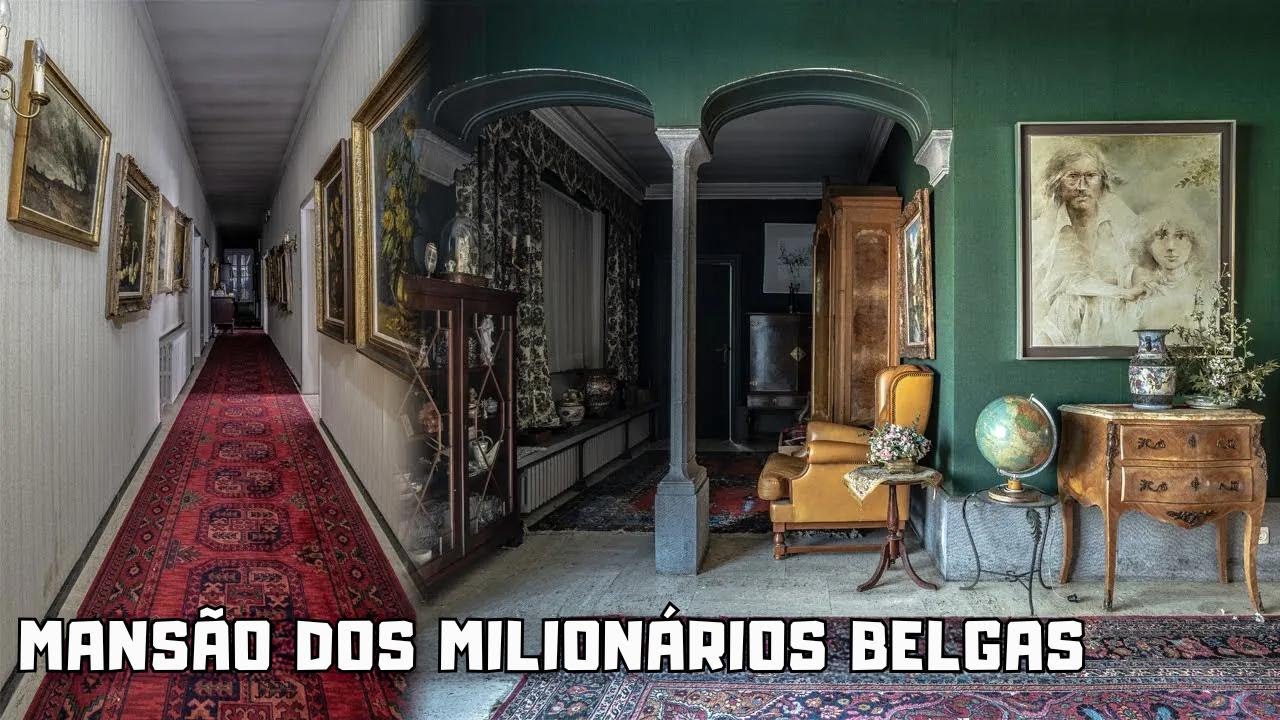 Mansão abandonada de um milionário belga (DESCOBERTA INCRÍVEL)