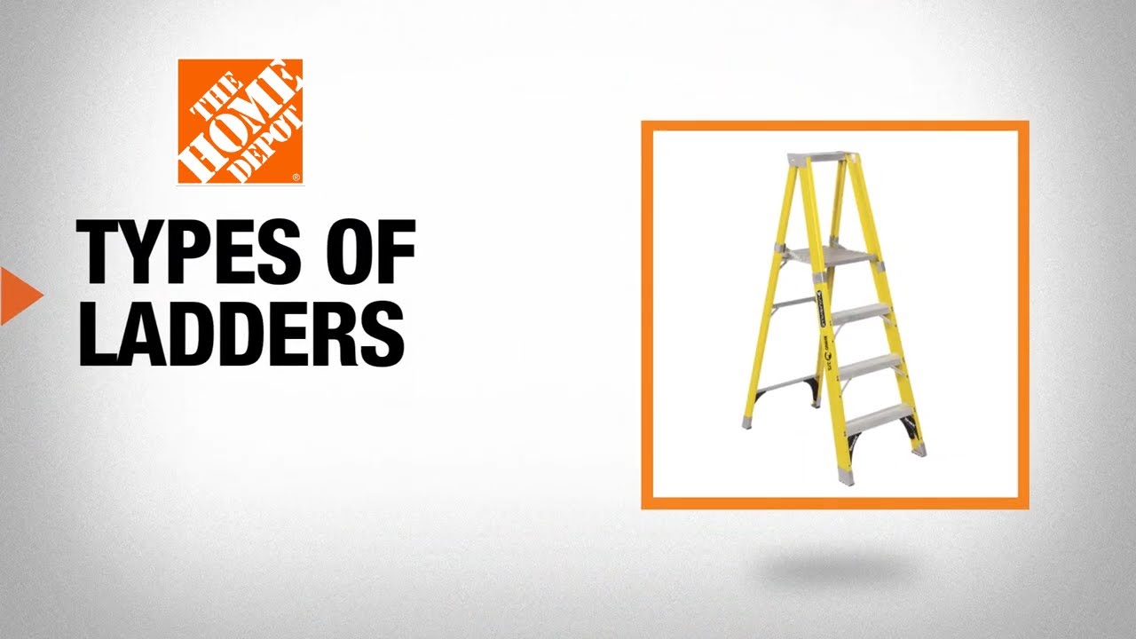 Ladder Buying Guide - The Home Depot