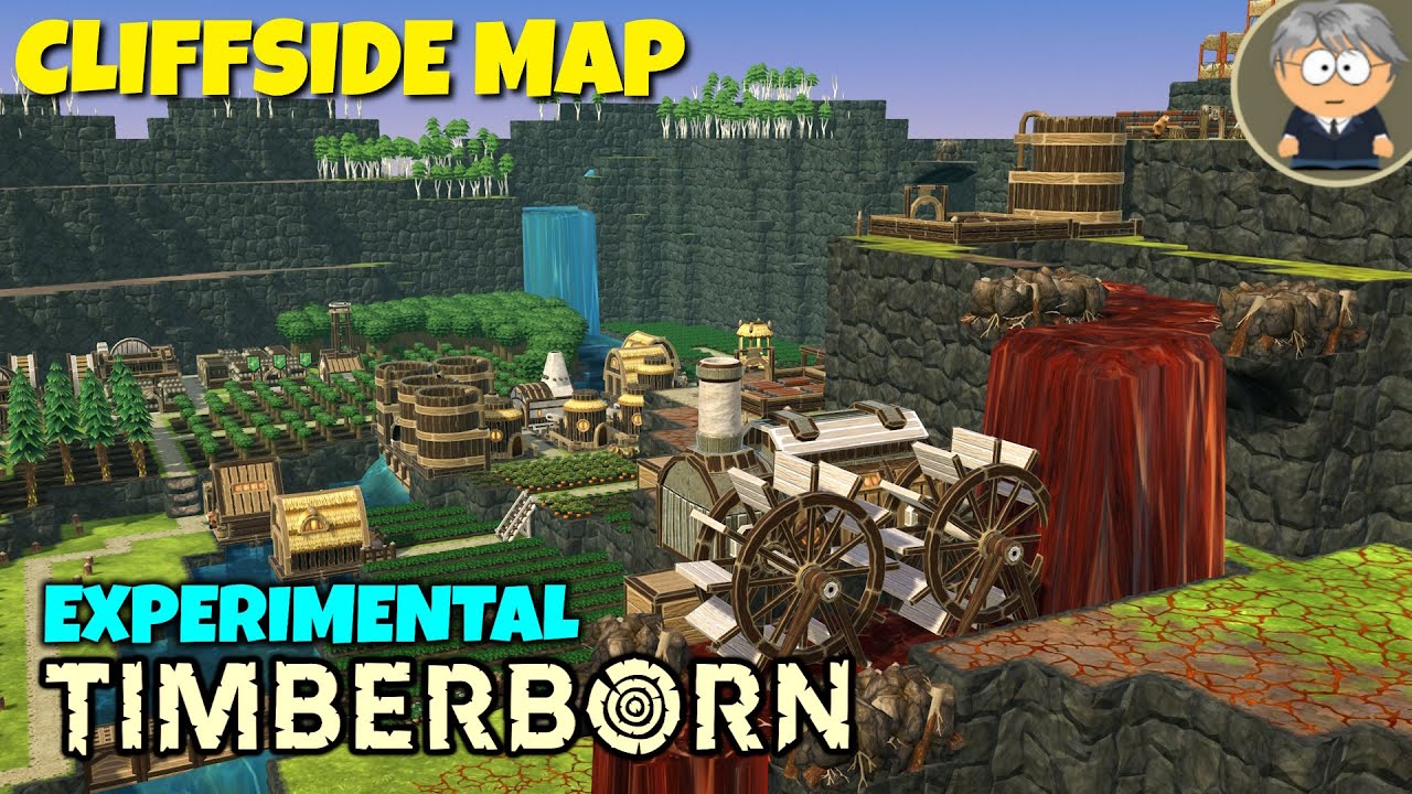 New Cliffside Map - Update 6 Experimental Timberborn Gameplay - ep 5 ...