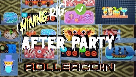 RollerCoin AfterParty Mining Power is Insane