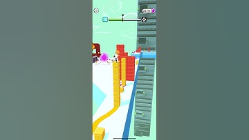 Cube Surfer Gameplay #12 IOS Android Gaming #shorts