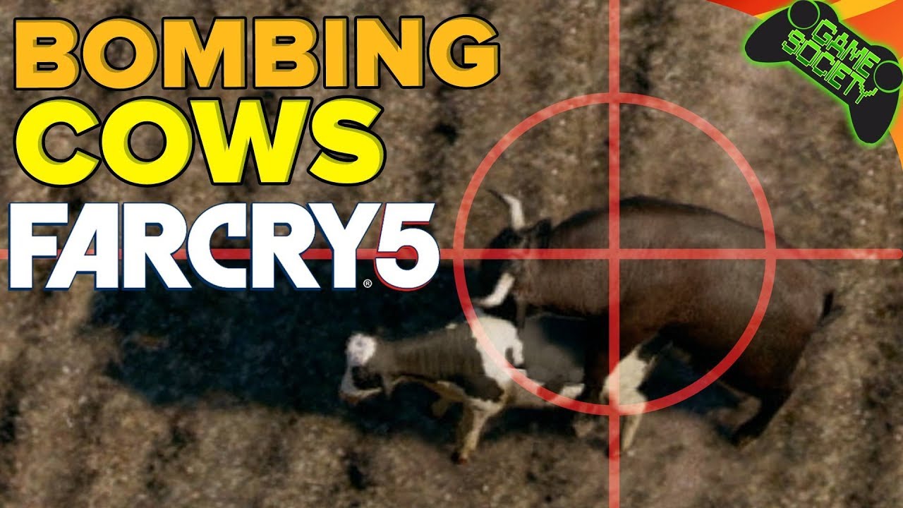 Far Cry 5 - Bombing Cows