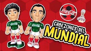 Nuevos CABEZONES Coca Cola 2022 ⚽🔥 Valen la Pena o no? Promocionales Mundial QATAR con Papi Toys