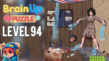 Brain Up Drama Puzzle – Level 94 Walkthrough Solutions | iOS / Android Gameplay 