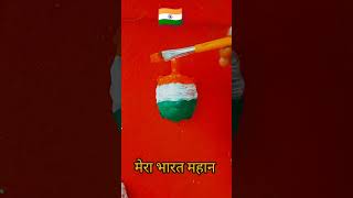 indian flag!! turtle painting