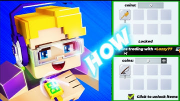 PROOF (7) HOW TO GET VIP TRADE IN BLOCKMAN GO SKY ISLAND AND PLEASE LIKE AND SUBSCRIBE 🙂😆🤑🤑