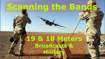 19 Meter Shortwave Band - Broadcasts and Radar Bursts