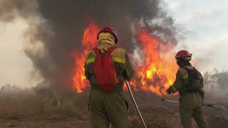 La provincia de Ourense concentra 26 de las 35 zonas con riesgo extremo de incendio