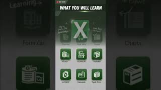 Learn Excel Basic to Advance 🚀 | Daily Excel Tips, Formulas &amp; Tricks  #excelcourse #excelforbeginner