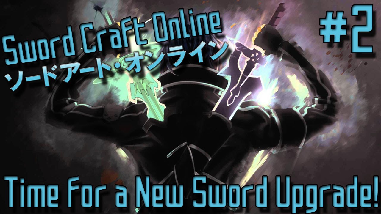 TIME FOR A NEW SWORD UPGRADE! Sword Craft Online (Minecraft Public