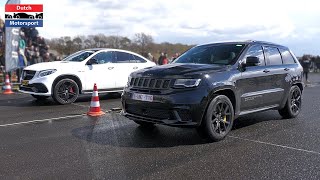 SUV Drag Race! - 1000HP Jeep Trackhawk, 800HP RSQ8, 800HP Brabus 4x4²,...