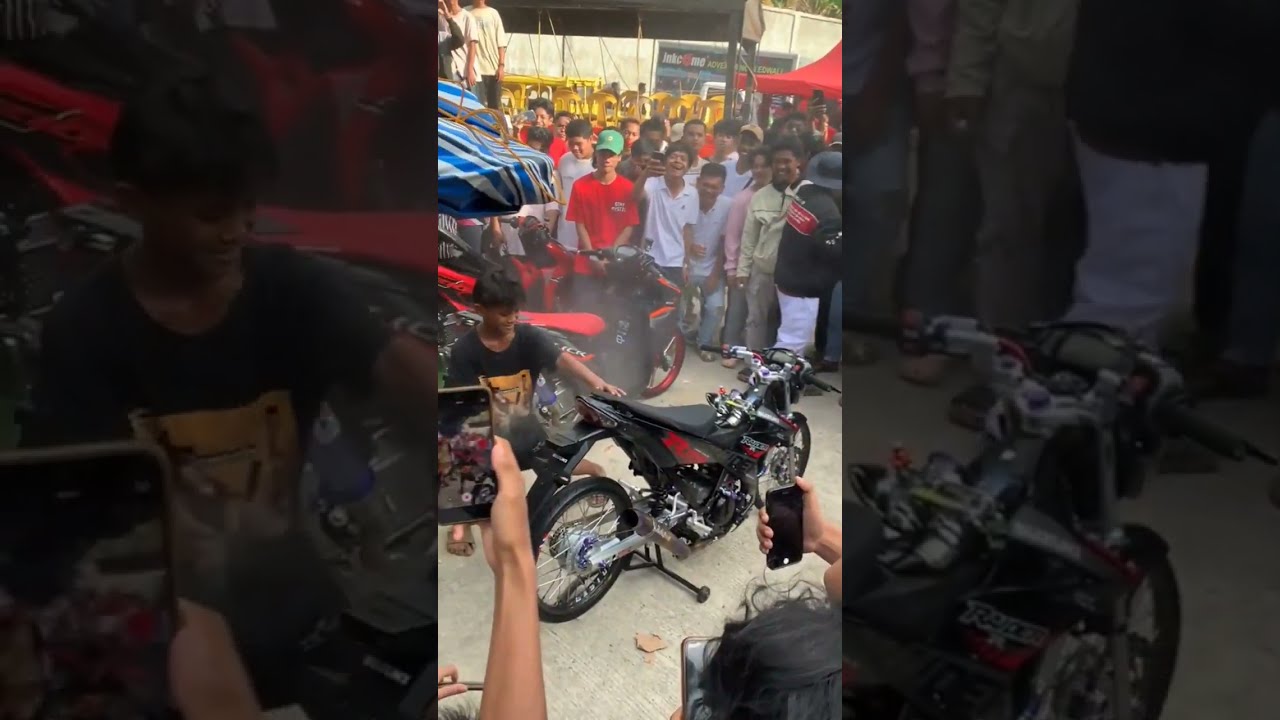 Motor show pak pong vong dance challenge 😂