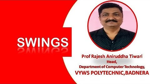 Unit 2] Swings |Prof Rajesh Tiwari