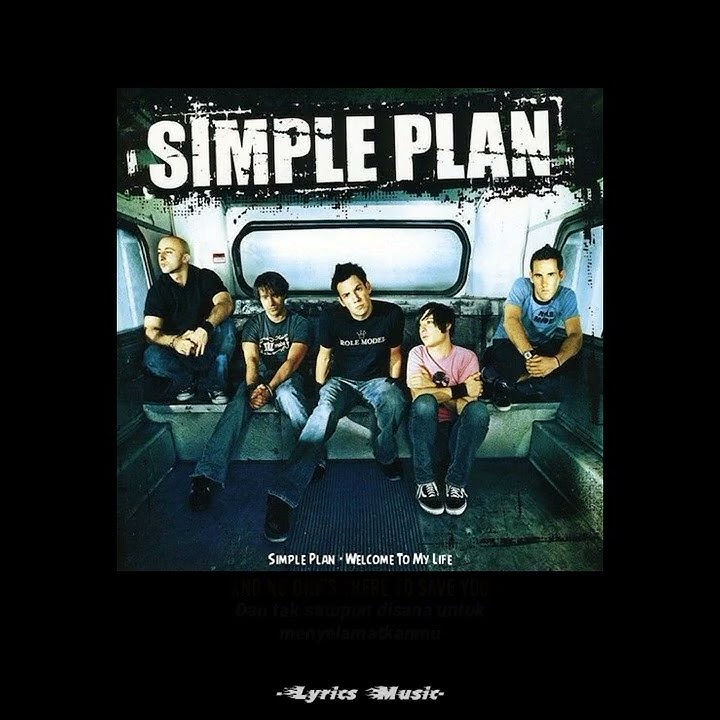 Simple Plan - Welcome To My Life || Lyrics Story WhatsApp