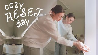 A cozy + productive reset day at home 🧺 cleaning, cooking, self-care + journaling by Adrienne Hill 4,173 views 5 months ago 22 minutes