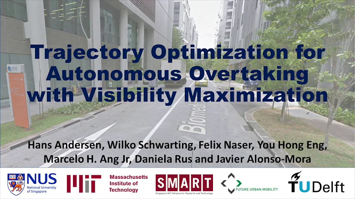 Trajectory Optimization for Autonomous Overtaking with Visibility Maximization