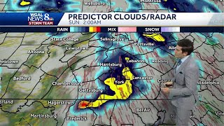 Showers linger into Mother's Day