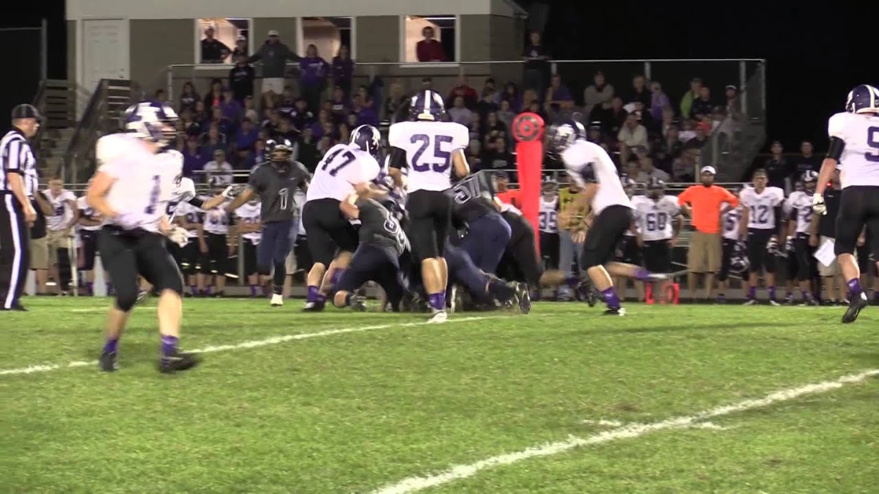 9 26 14 zimmerman thunder football vs little falls flyers youtube little falls flyers