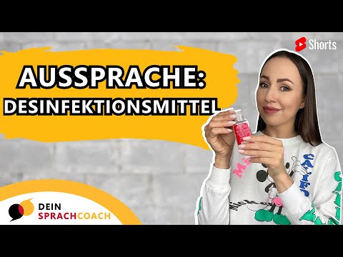 Video: Was bedeutet das Wort Desinfektionsmittel?